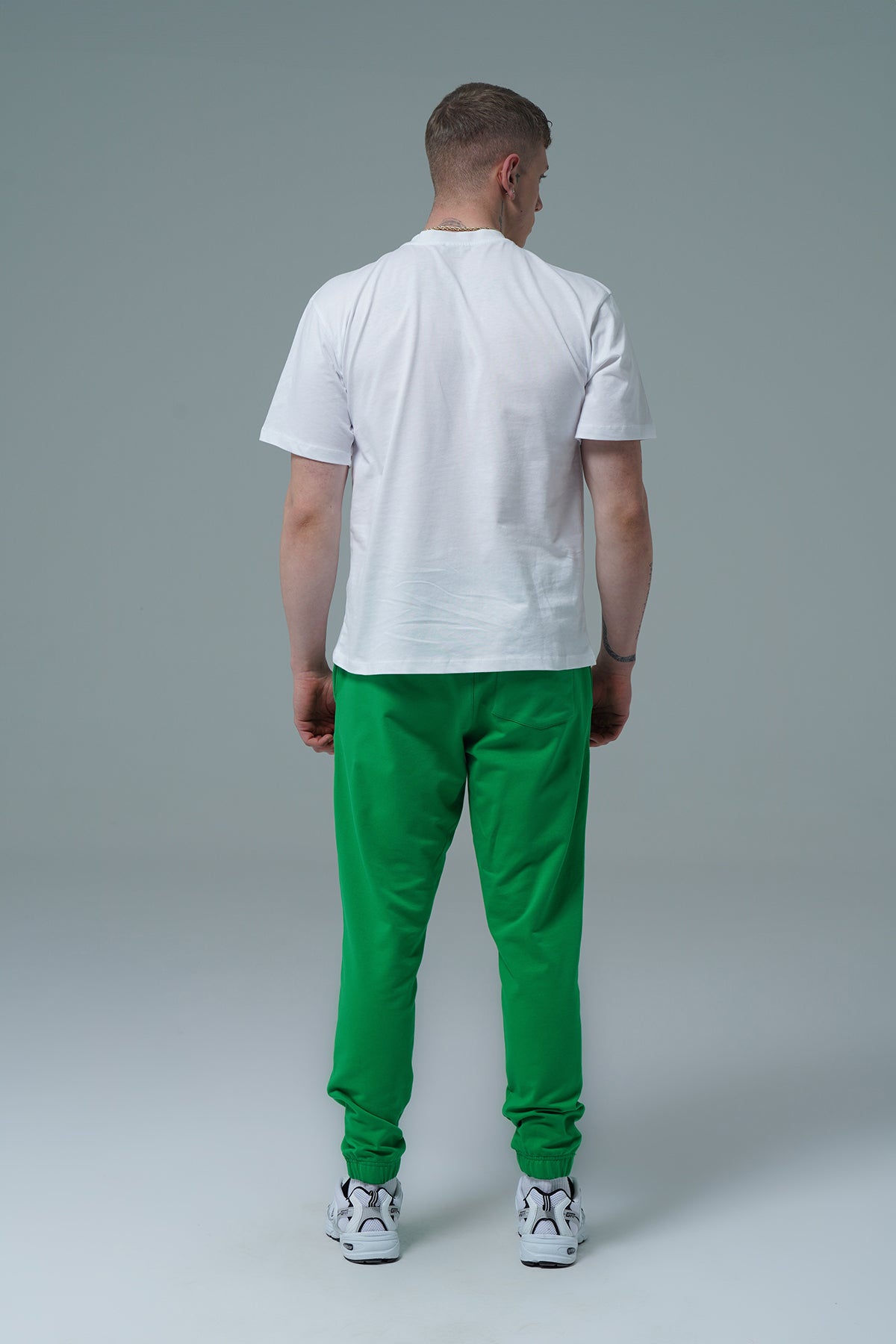 Daily Core - Yeşil Rahat Kesim Erkek Jogger Eşofman Altı