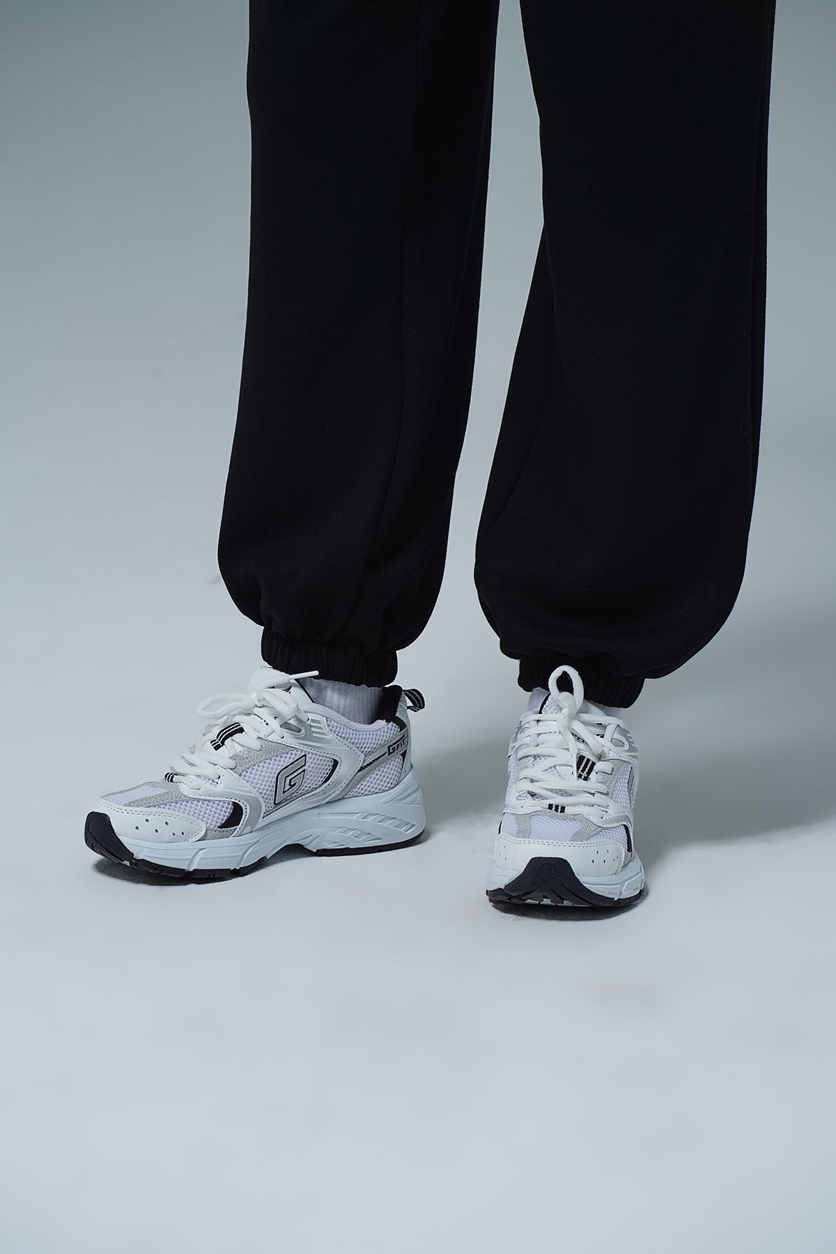 Soft Touch - Siyah Yüksek Bel Modal Kumaşlı Kadın Jogger Eşofman Altı