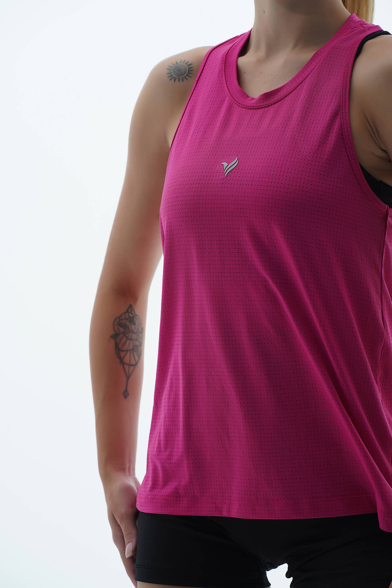 Flex Air - Neon Fuşya Rahat Kesim Kadın Spor Atleti