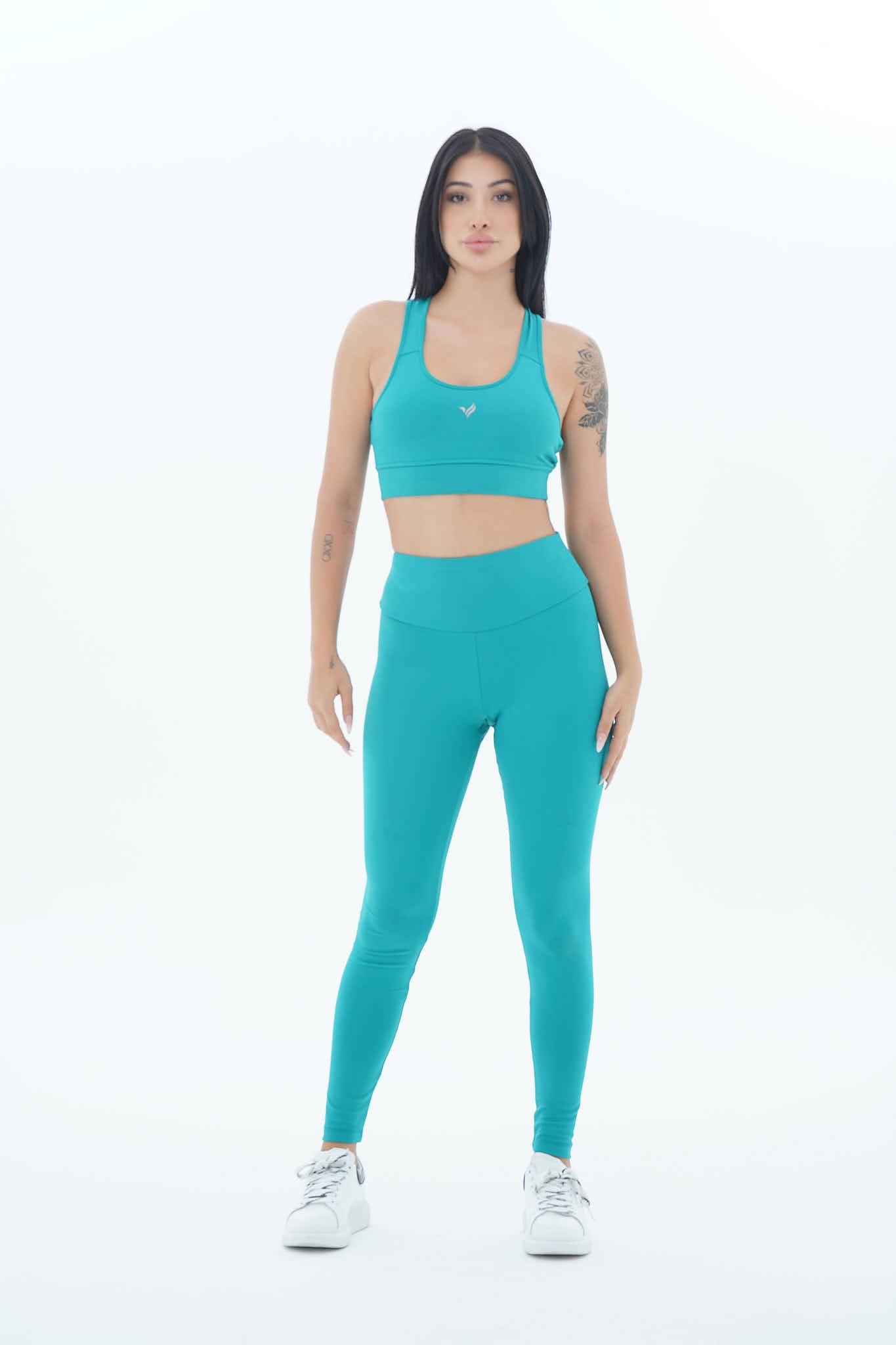 Aero Motion - Petrol Yüksek Bel Push-Up Toparlayıcı Tayt