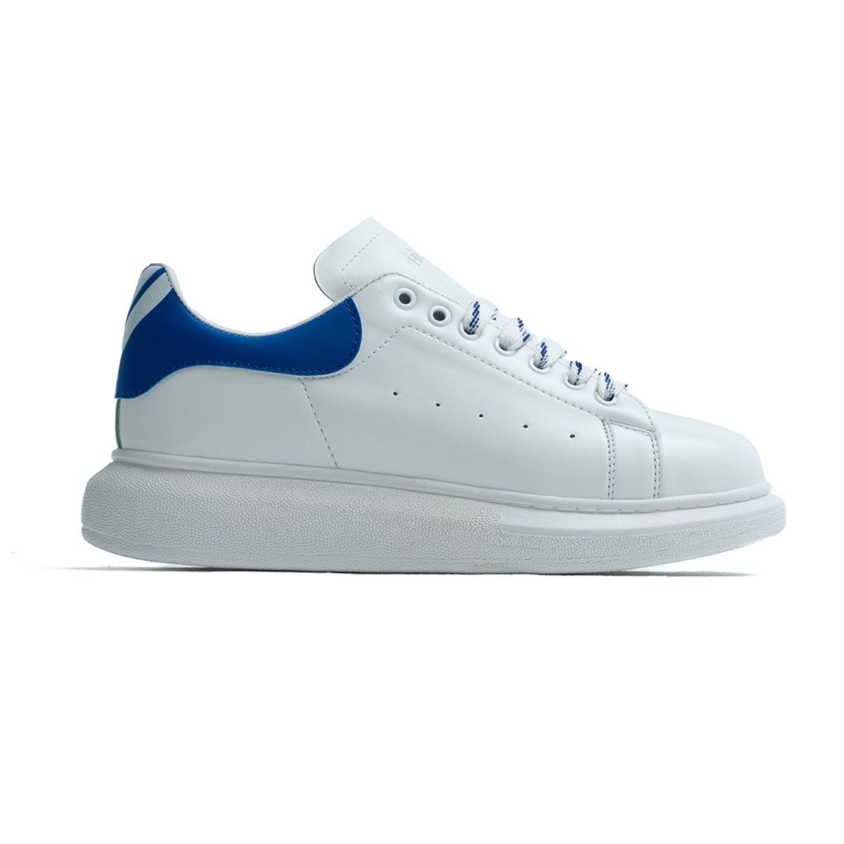 DE RIO Beyaz Mavi Unisex Sneakers Spor Ayakkabı
