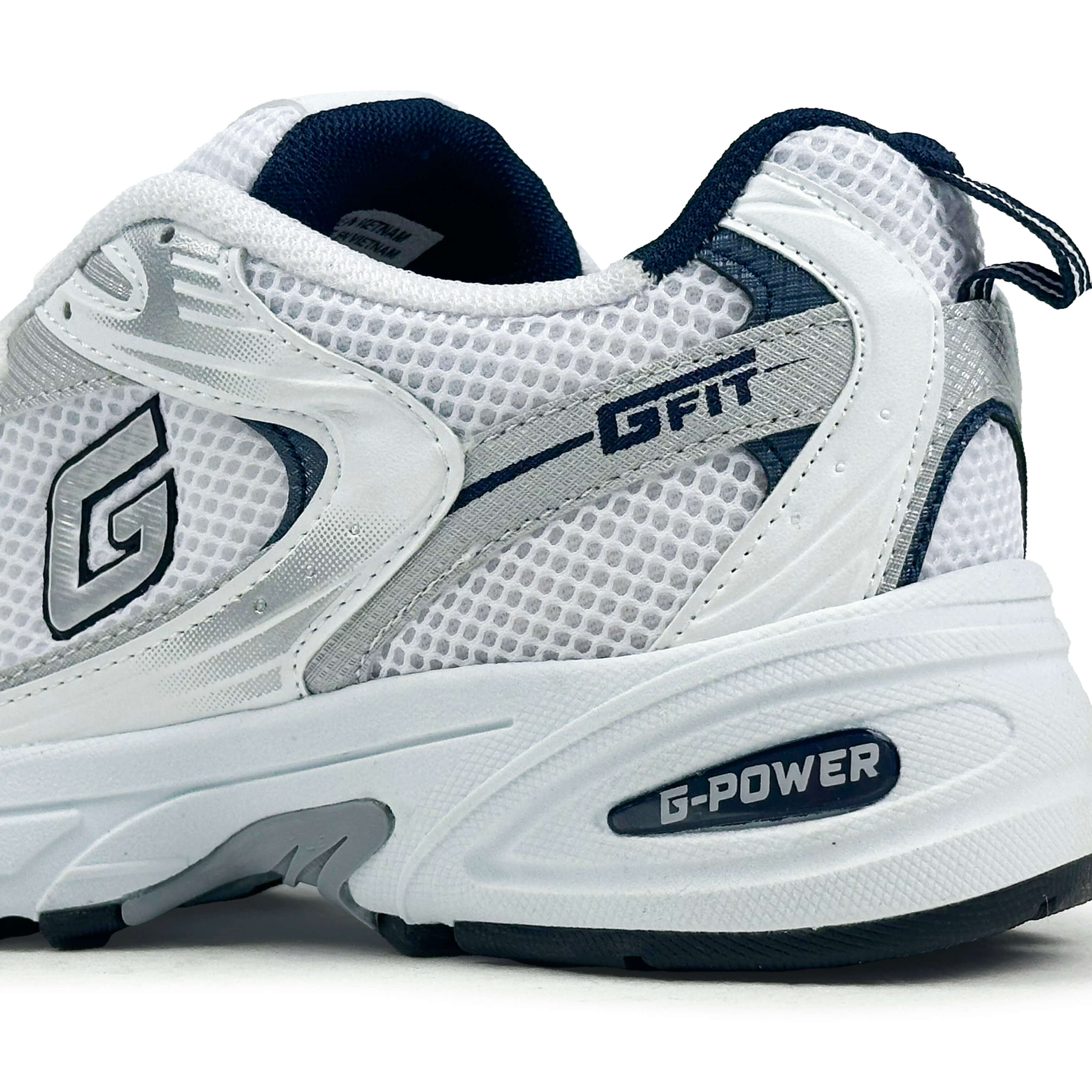 GOLDEN CARIO Beyaz Lacivert Unisex Sneakers Spor Ayakkabı