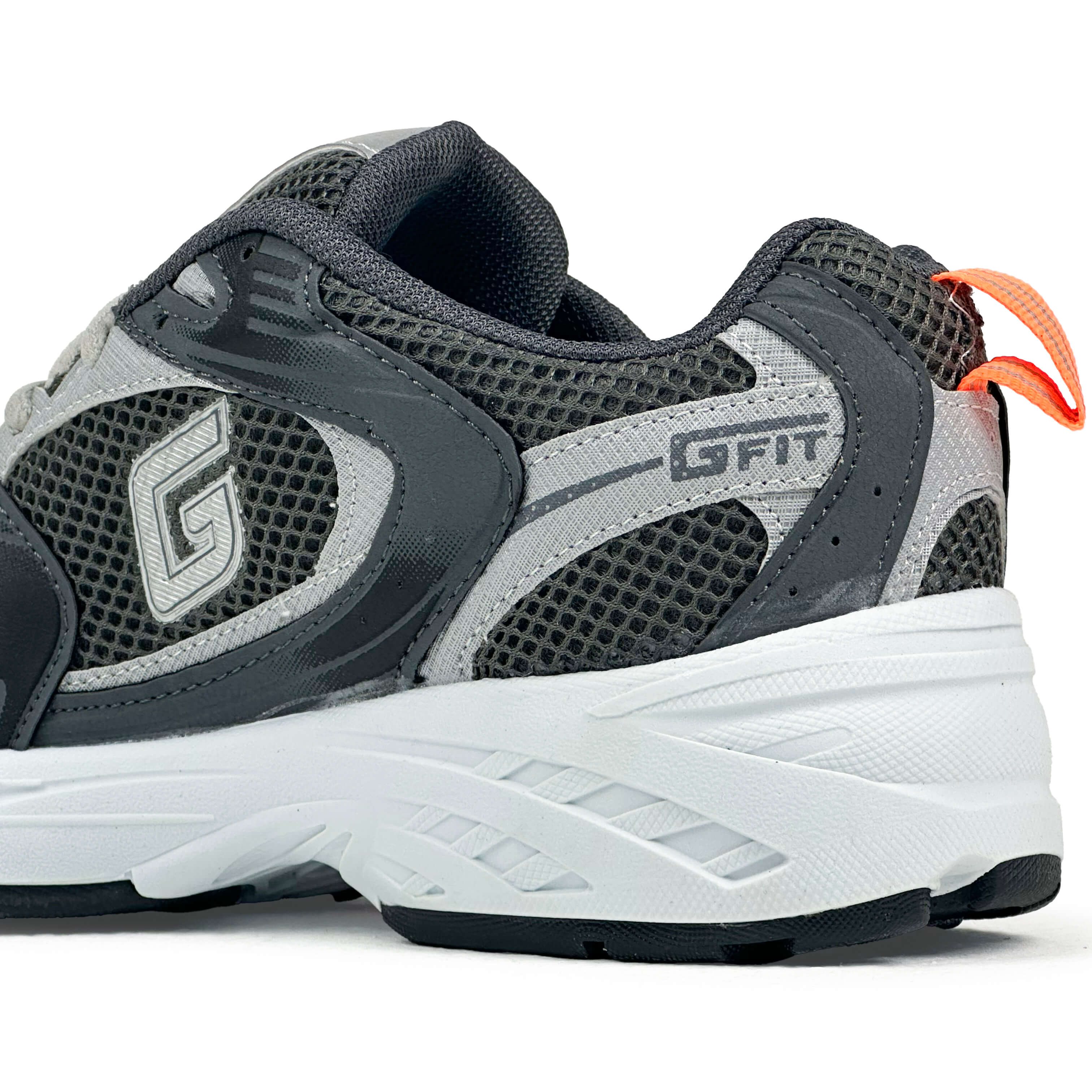 GOLDEN CARIO Gri Turuncu Unisex Sneakers Spor Ayakkabı