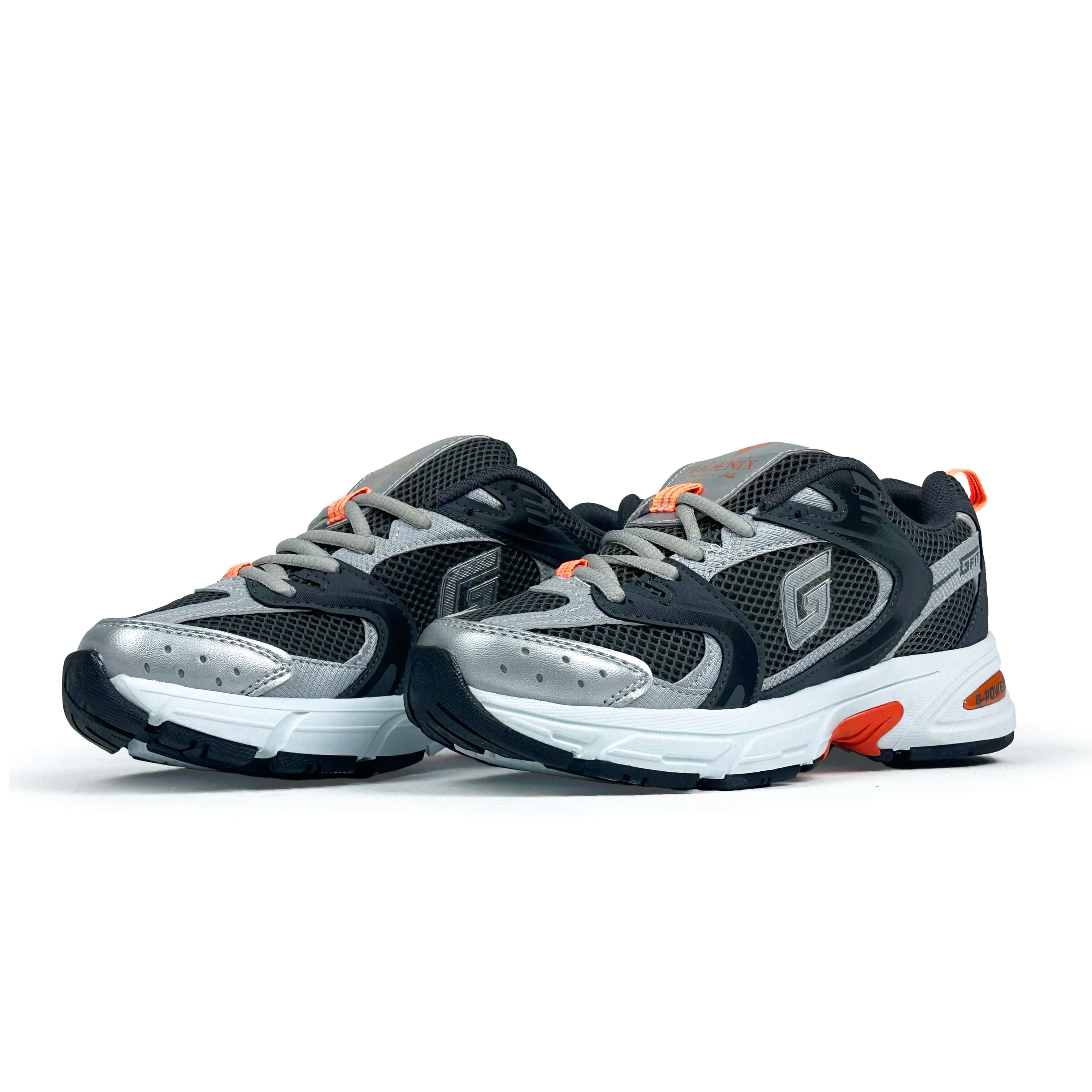 GOLDEN CARIO Gri Turuncu Unisex Sneakers Spor Ayakkabı
