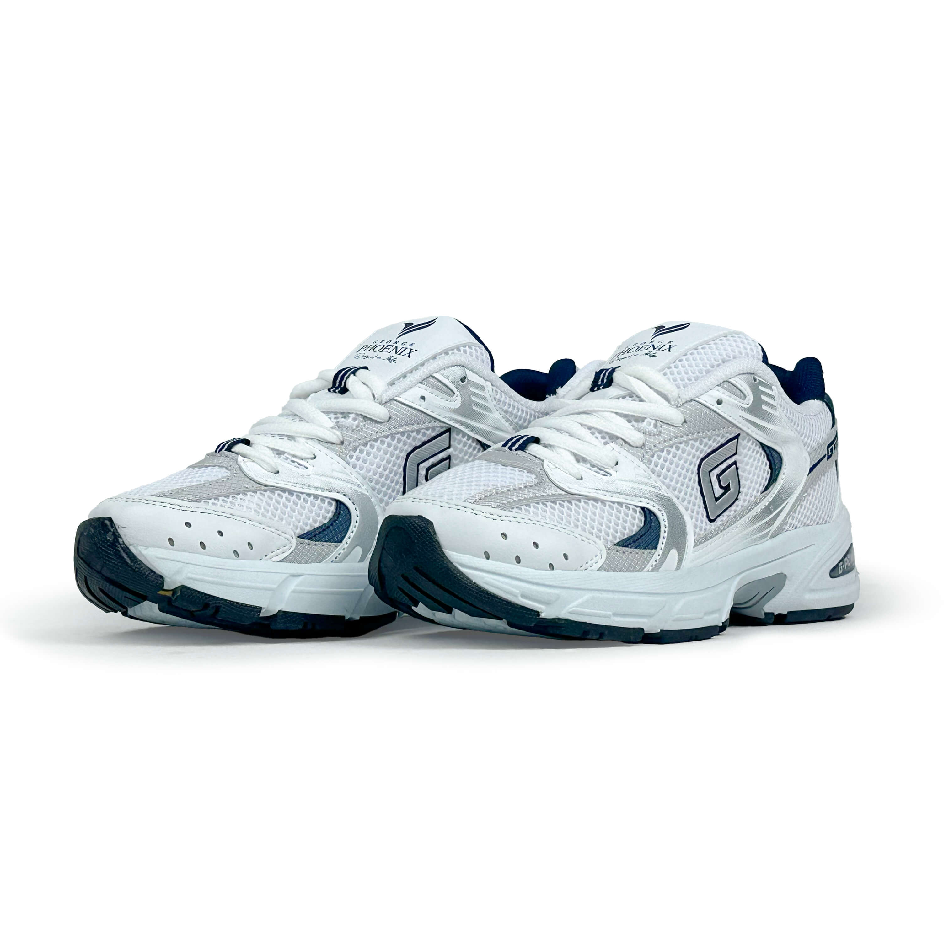 GOLDEN CARIO Beyaz Lacivert Unisex Sneakers Spor Ayakkabı