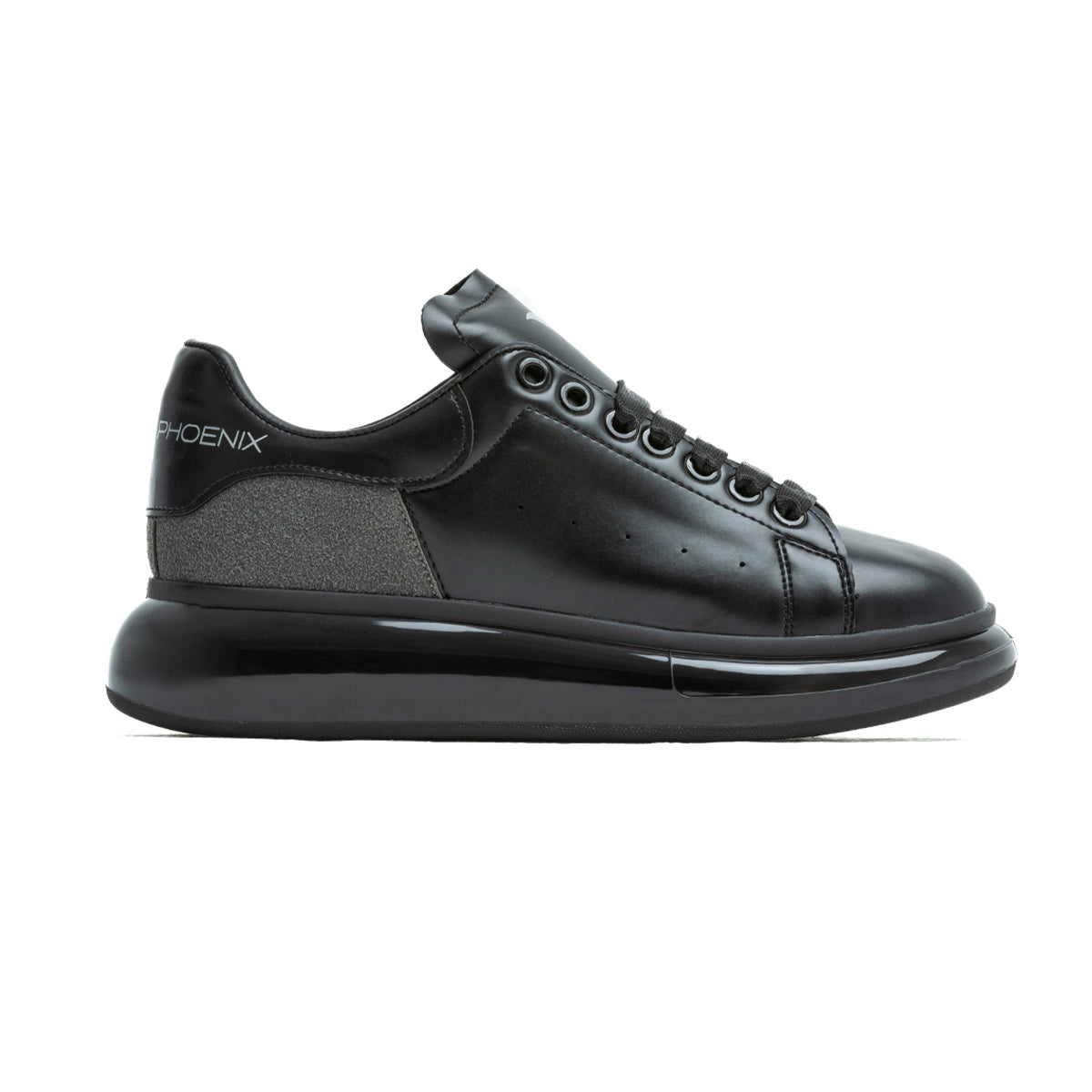 KING STONE Siyah Antrasit Erkek Sneakers Spor Ayakkabı
