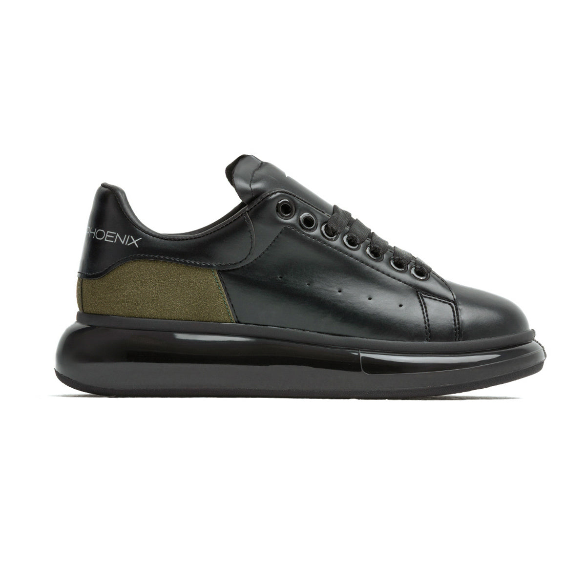 KING STONE Siyah Haki Erkek Sneakers Spor Ayakkabı