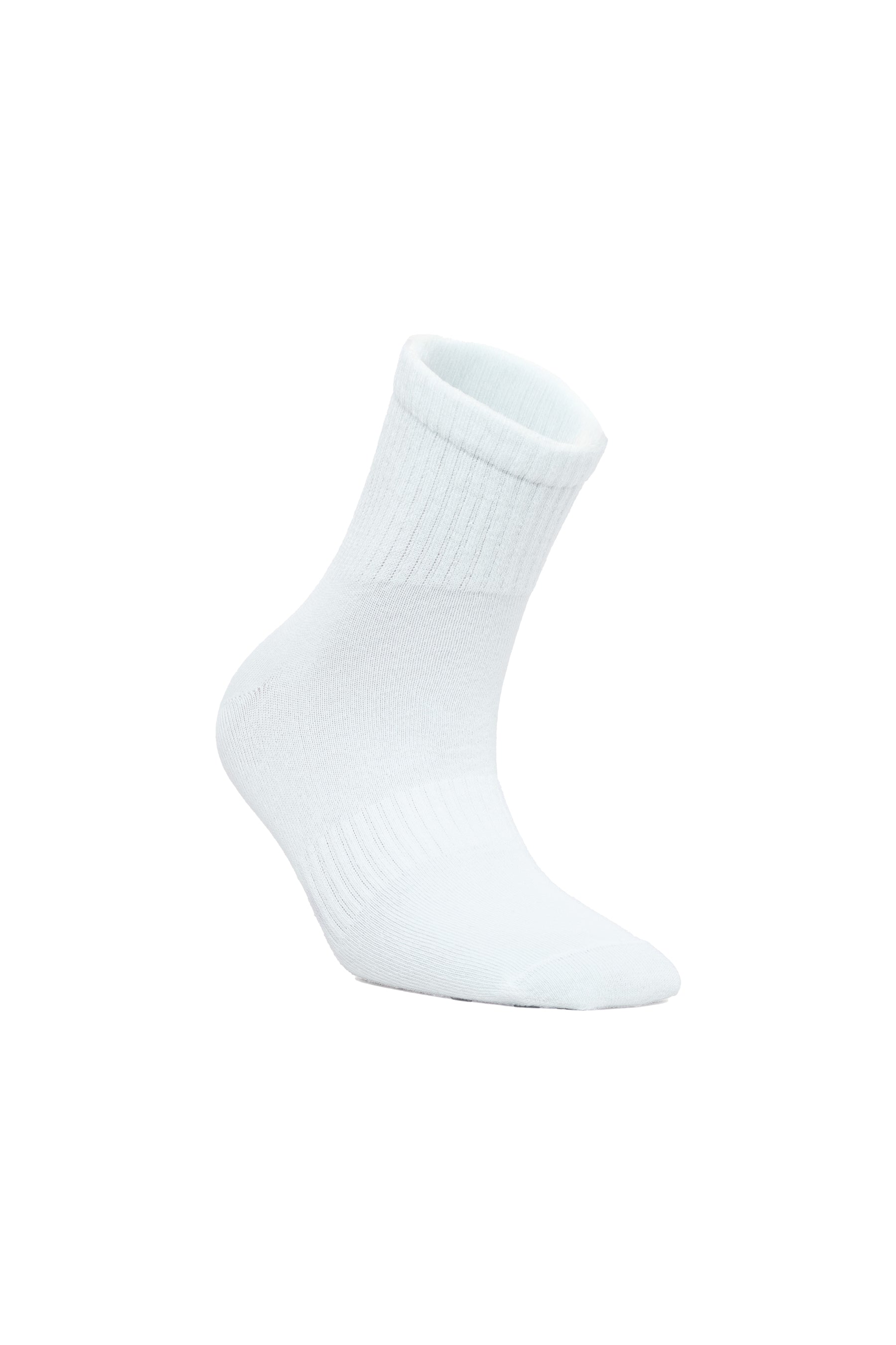 Cloud Socks - Kısa Konç Spor Çorap Beyaz 3 Çift
