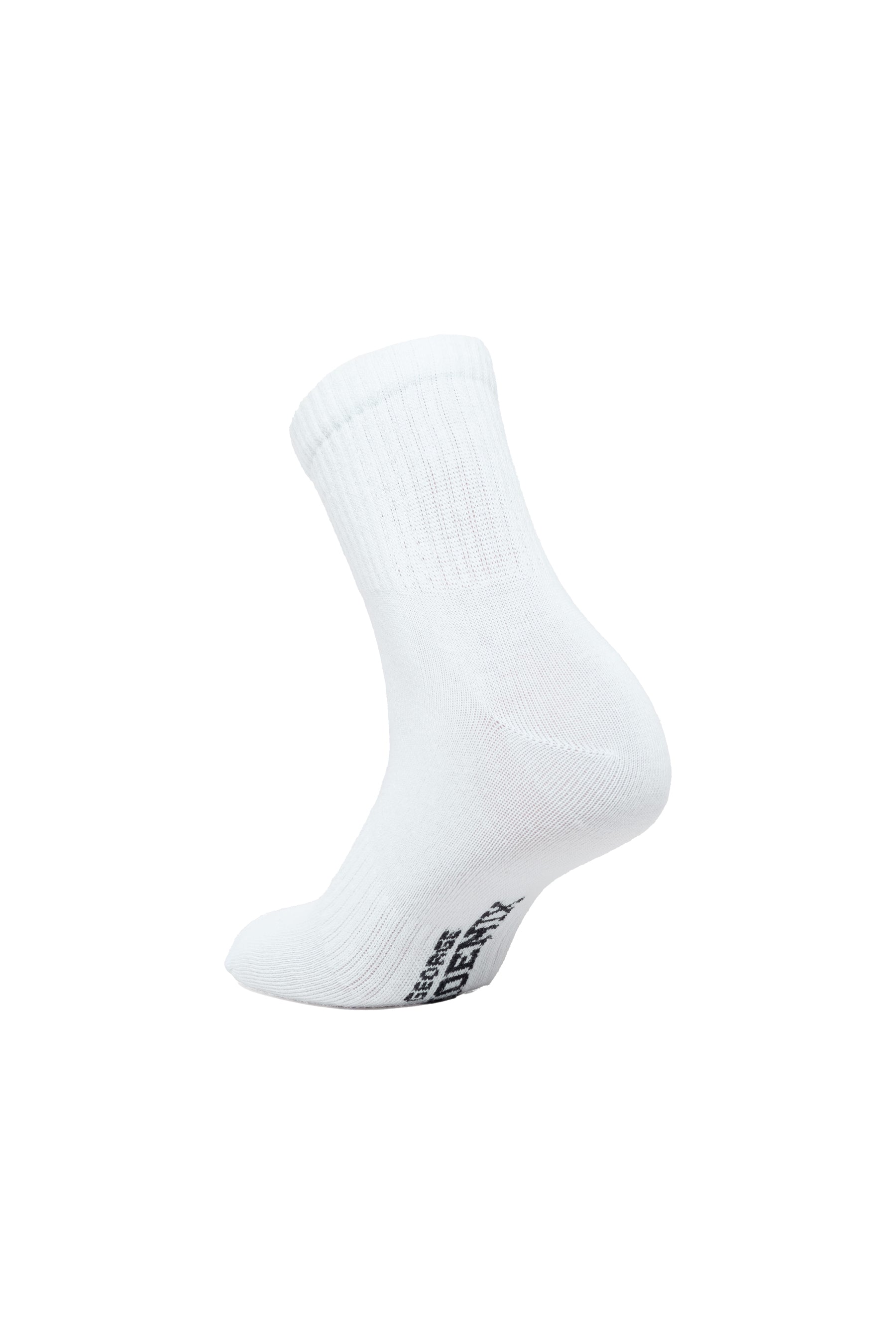 Cloud Socks - Kısa Konç Spor Çorap Beyaz 3 Çift