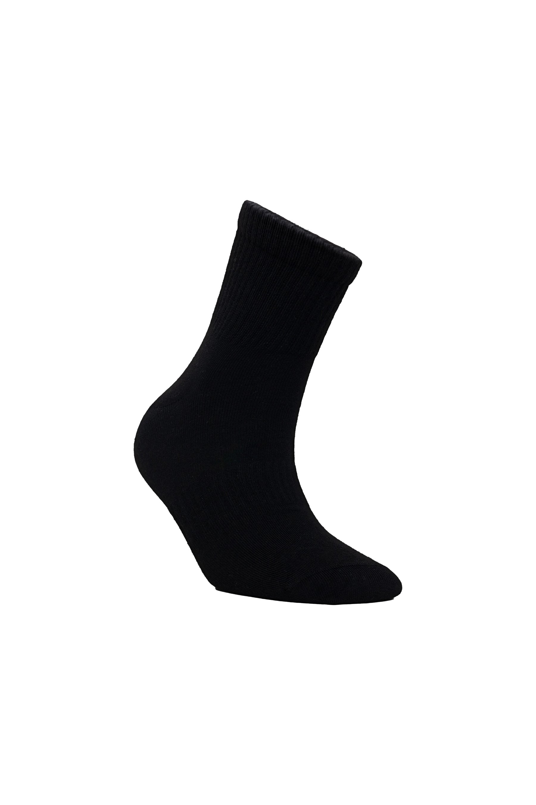 Cloud Socks - Kısa Konç Spor Çorap Siyah 3 Çift