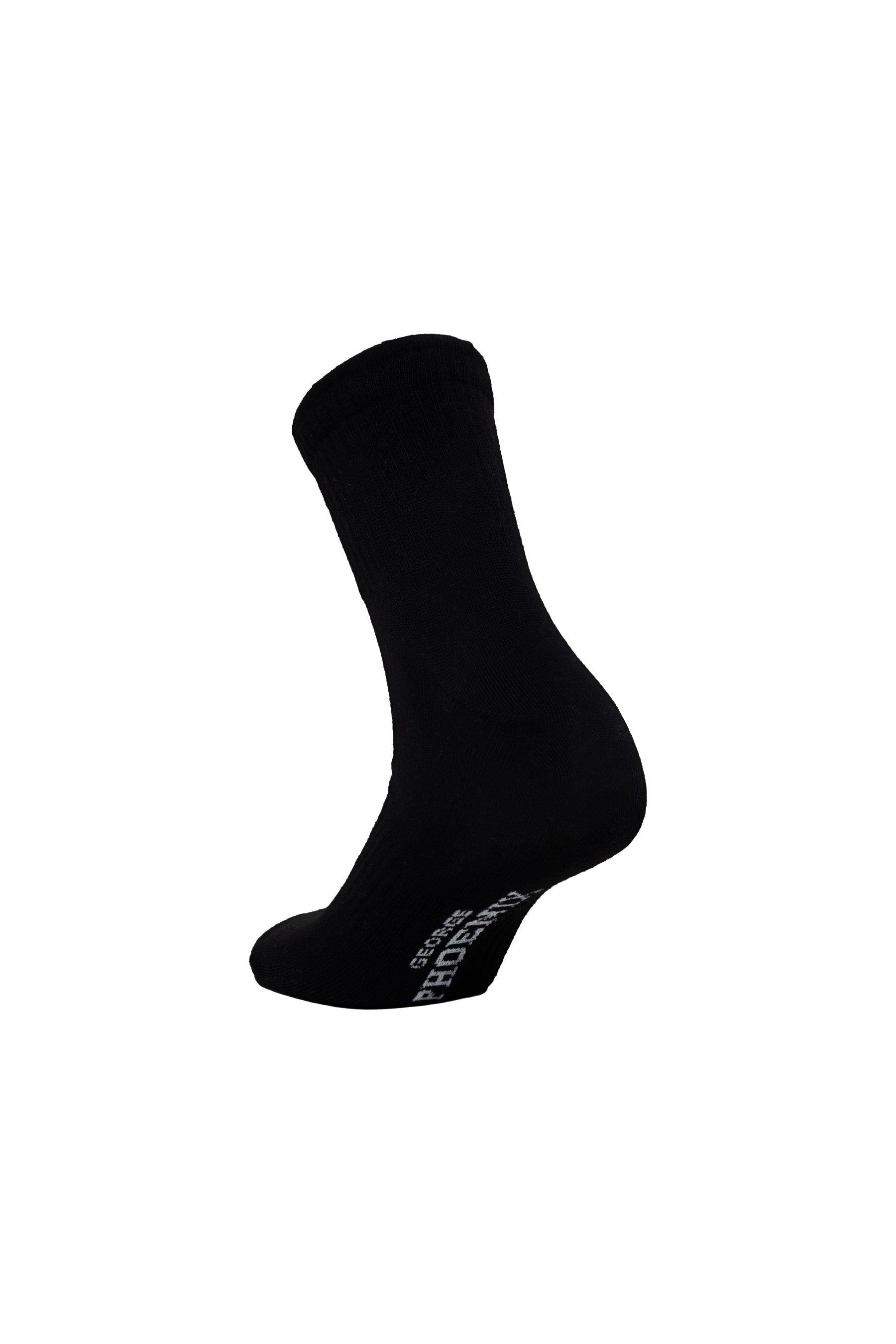 Cloud Socks - Kısa Konç Spor Çorap Siyah 3 Çift