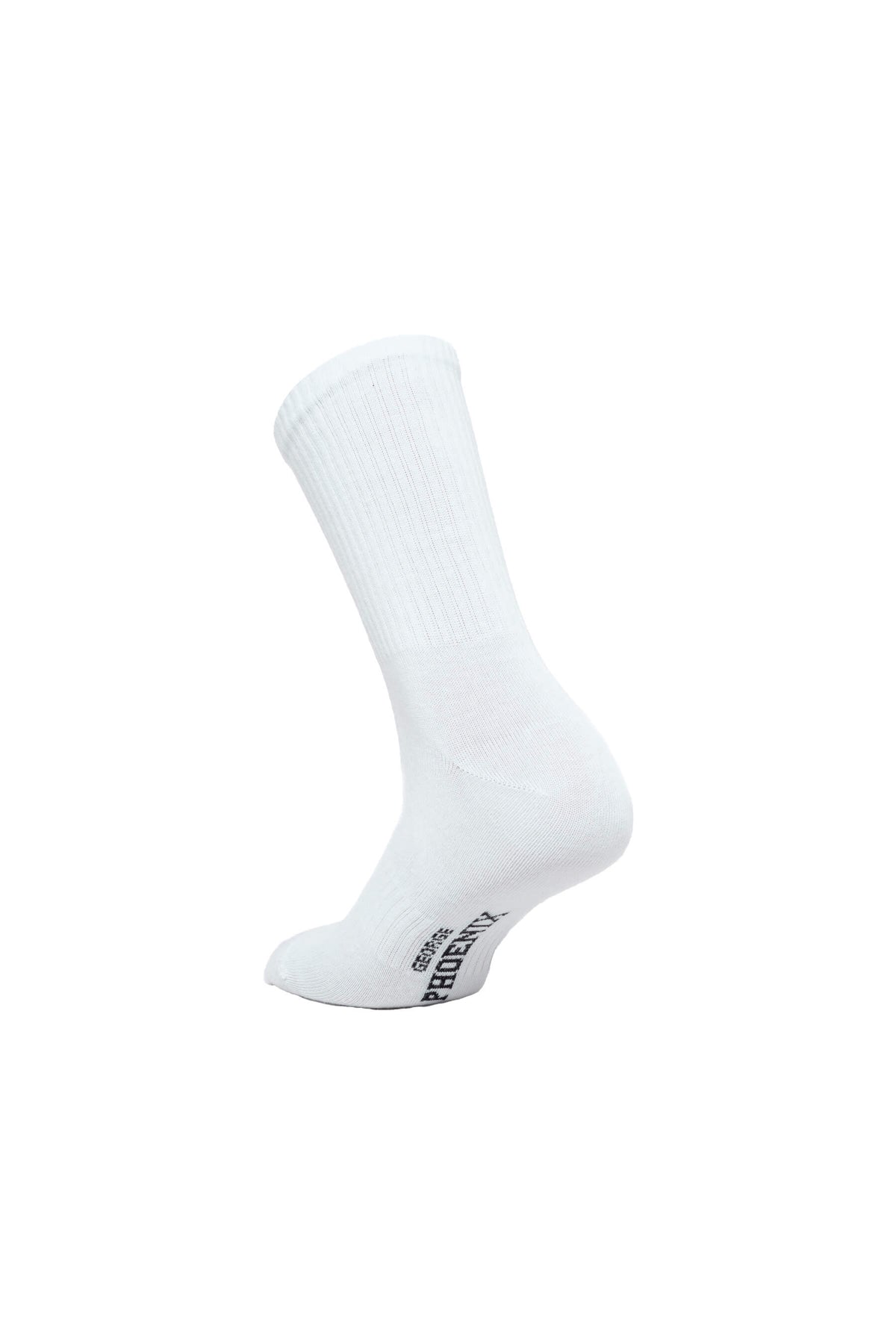 Cloud Socks - Uzun Konç Spor Çorap Beyaz 3 Çift