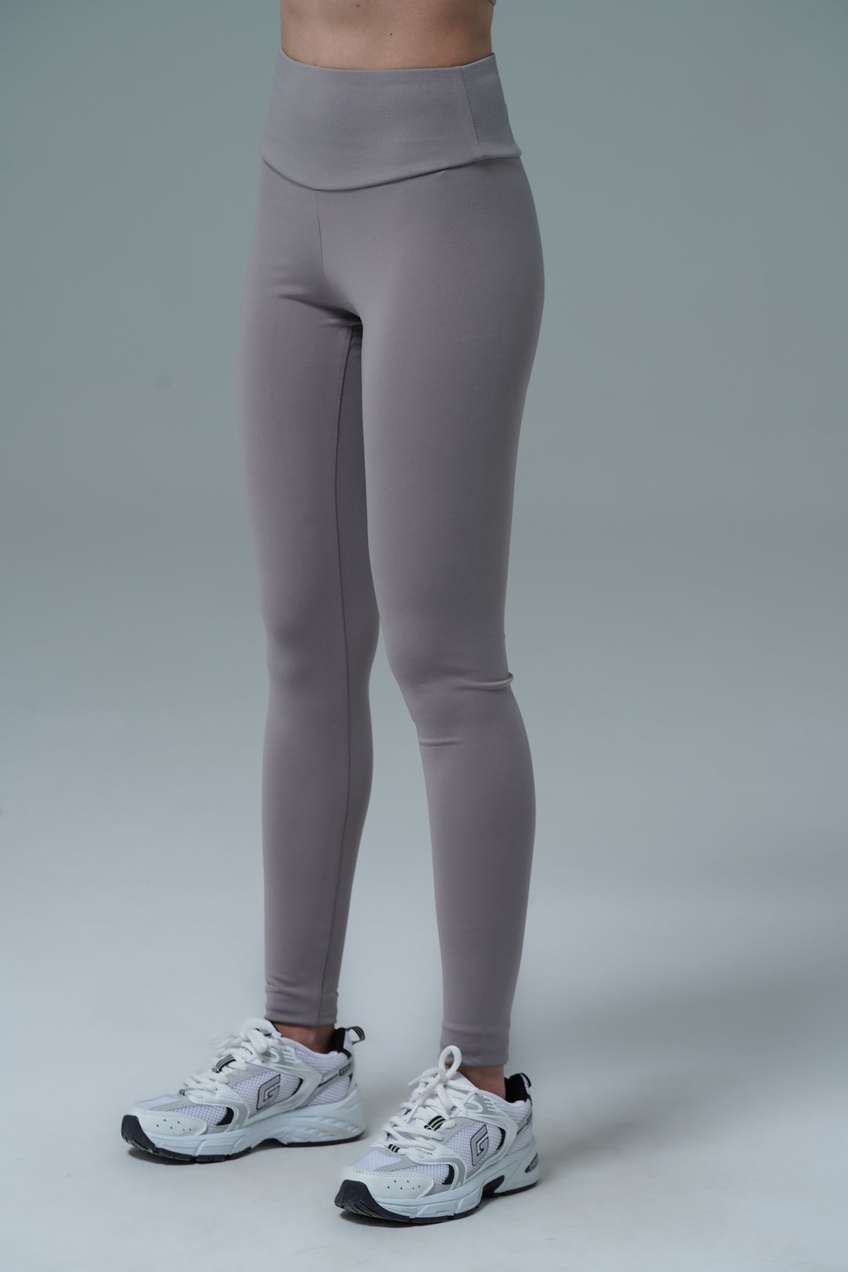 Aero Motion - Gri Yüksek Bel Push-Up Toparlayıcı Tayt