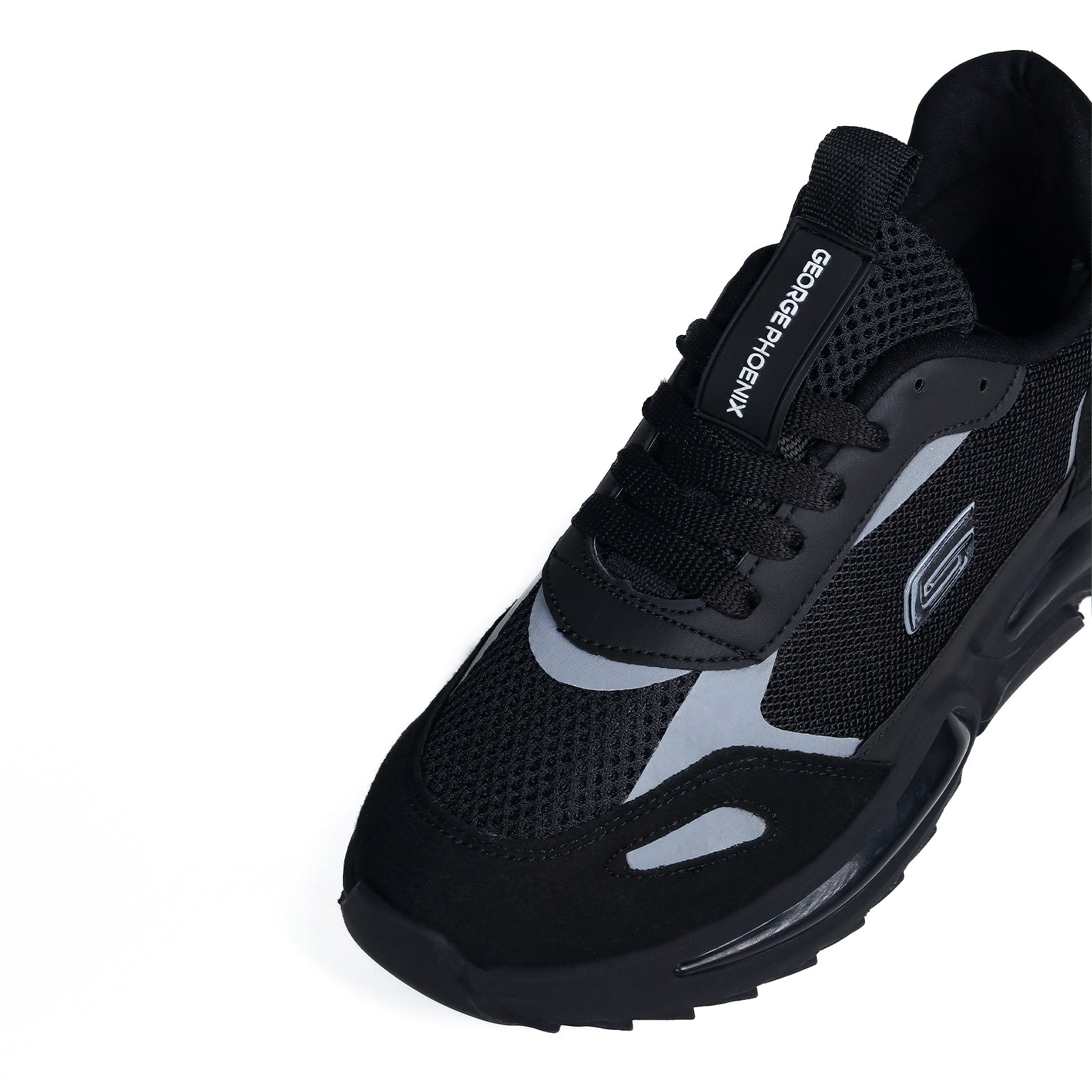 DI MILANO Siyah Beyaz Erkek Sneakers Spor Ayakkabı