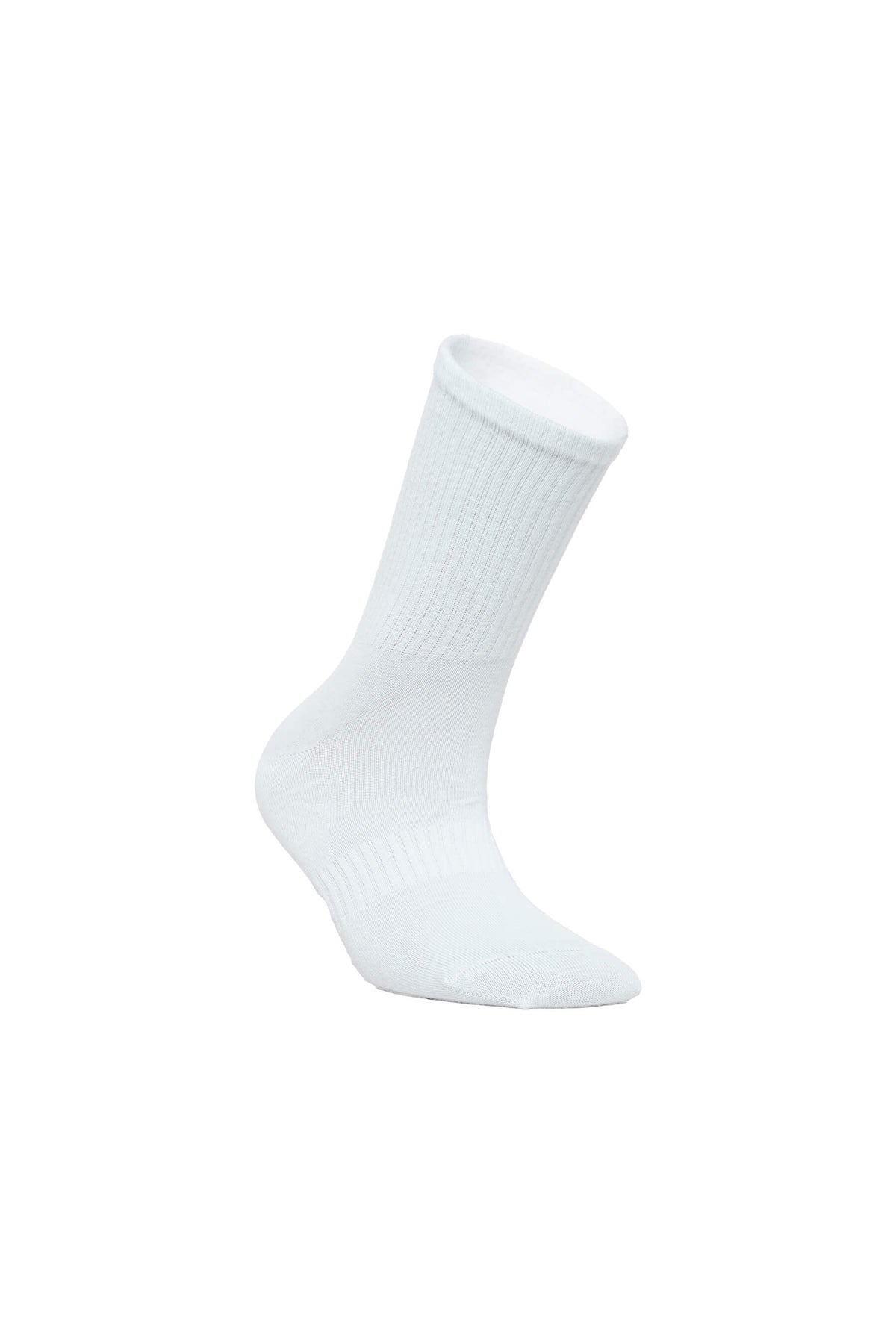 Cloud Socks - Uzun Konç Spor Çorap Beyaz 3 Çift